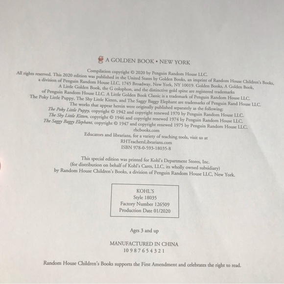 Little Golden Books saggy baggy elephant lady tramp little red caboose train - Picture 11 of 12